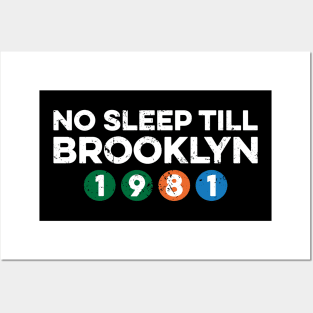 No Sleep Till Brooklyn Posters and Art